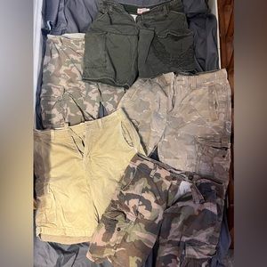 Lot of 5 pairs of men's shorts size 32